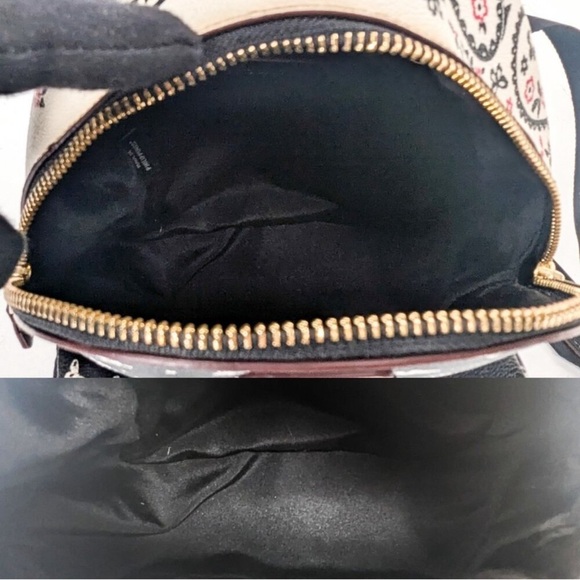 COACH Mini Charlie Backpack In Butterfly Print Thunder - Picture 11 of 15